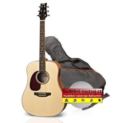 Akustick� kytara levoruk� Ashton D25L Pack